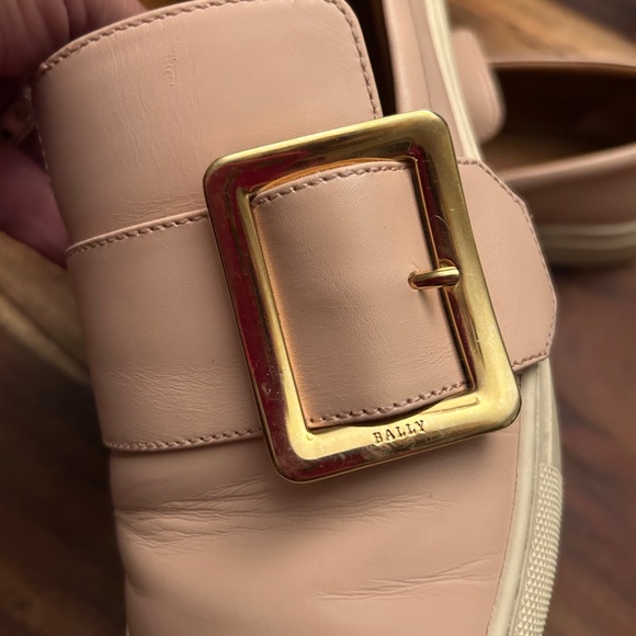 -BALLY Heska Leather Slip On Loafers EU38/ US 7.5-8 - Picture 6 of 13